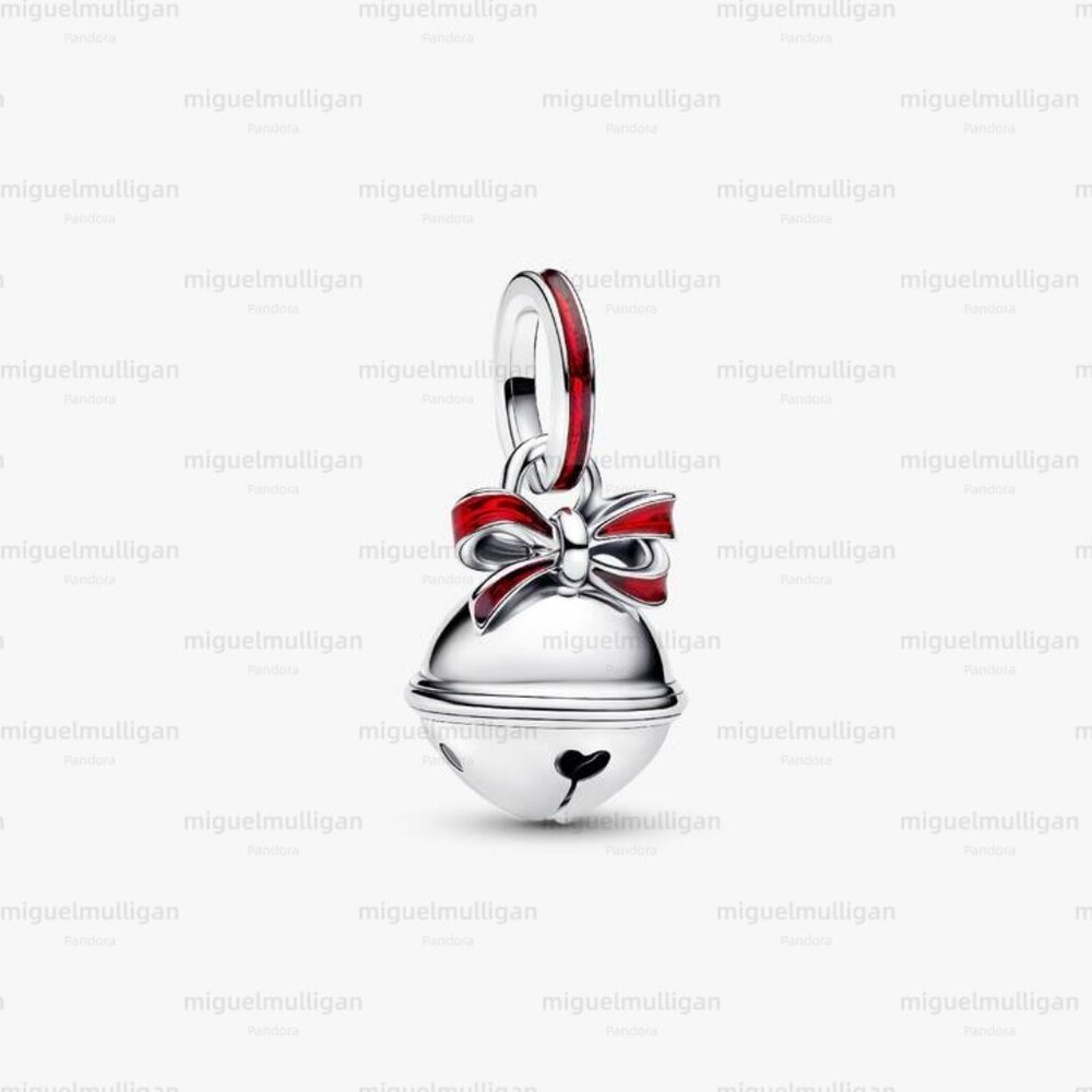 Pandora Holiday Bell Dangle Charm